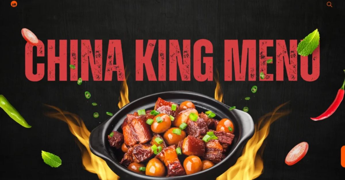 China King Menu