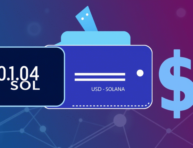0.04 Solana to USD