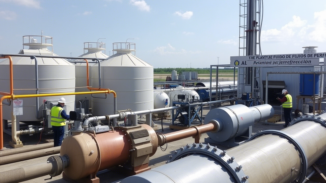 planta de fluidos de perforación en punata camacho