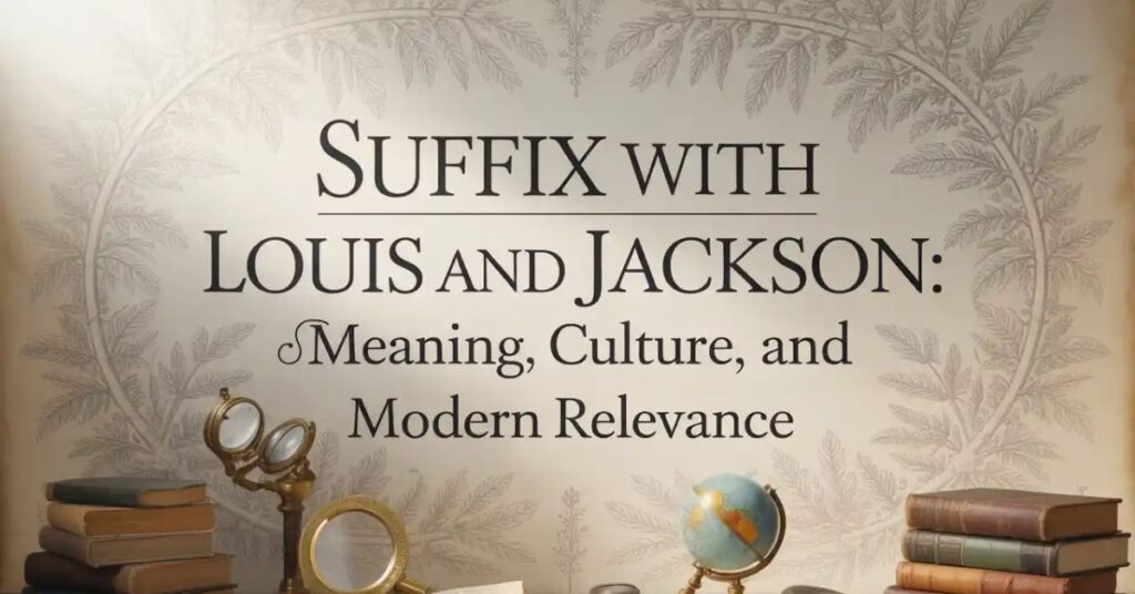 Suffix with Louis and Jackson: Meaning, Culture, and Modern Relevance 3 An Extensive Guide on the History Popularity of Alphonso Mango 11 1