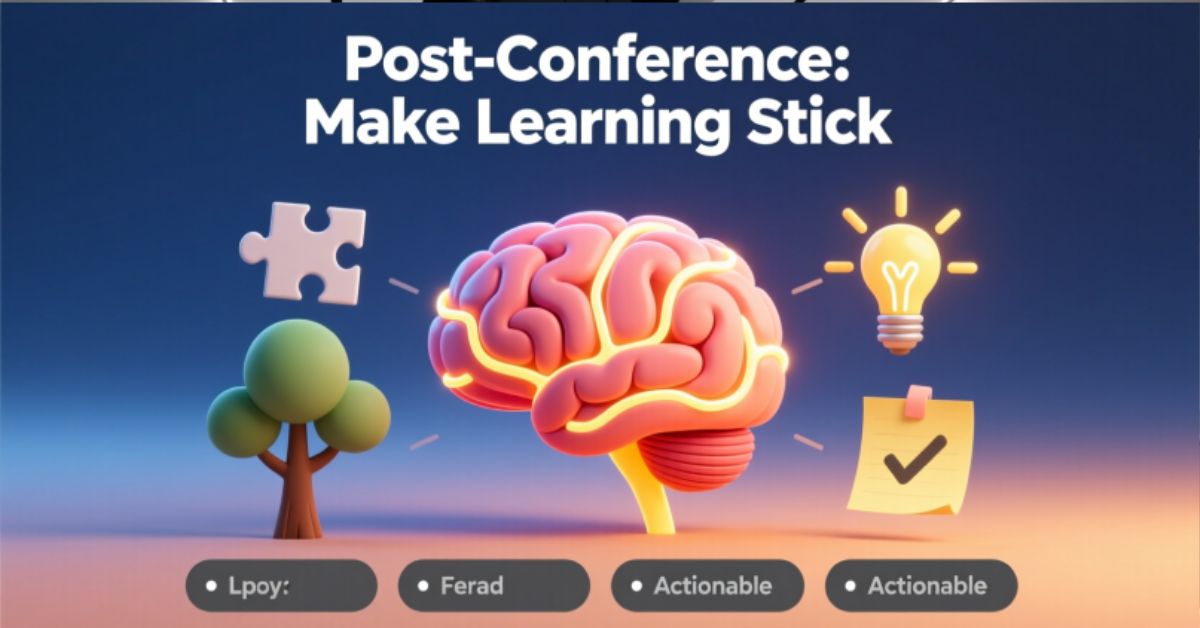 IVECCS 2026 Guide: Dates, Tracks, Labs, CE Credits Tips 4 Post-Conference: Make Learning Stick