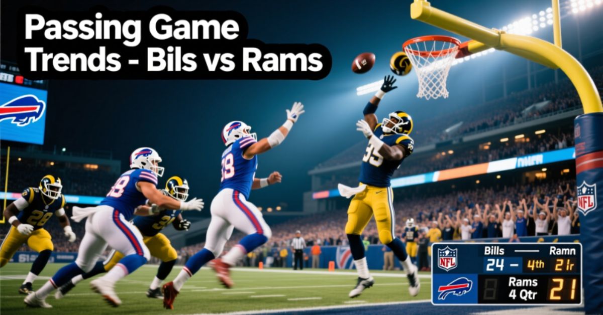 Passing Game Trends in the Bills vs Rams Match