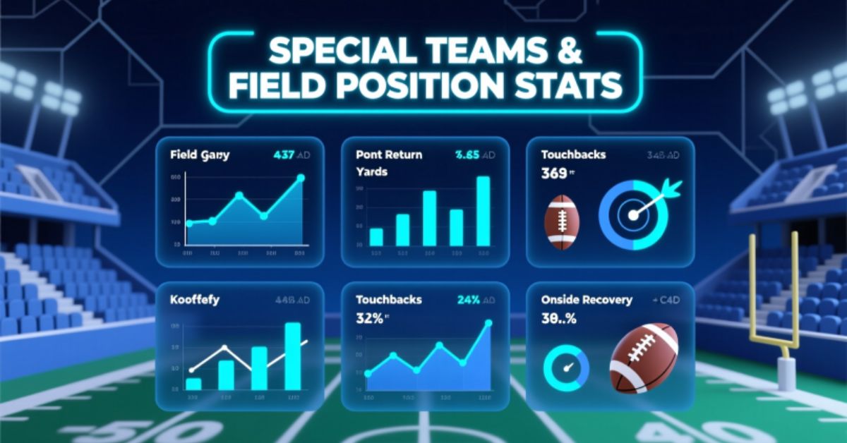 Special Teams and Field Position Stats