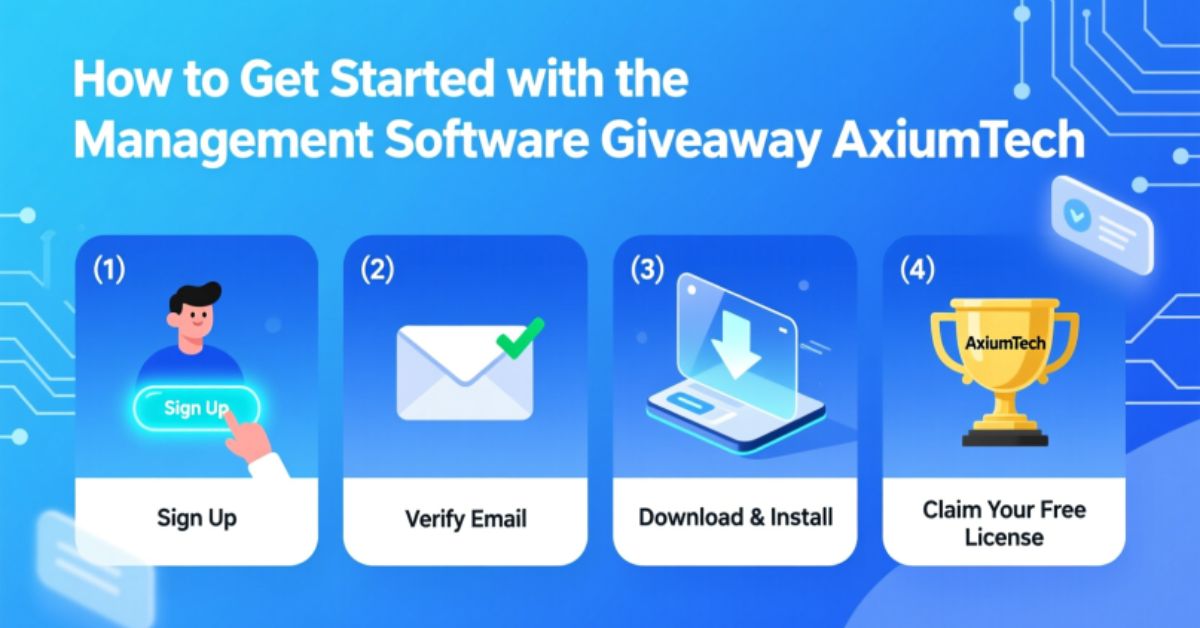 How to Get Started with the Management Software Giveaway AxiumTech