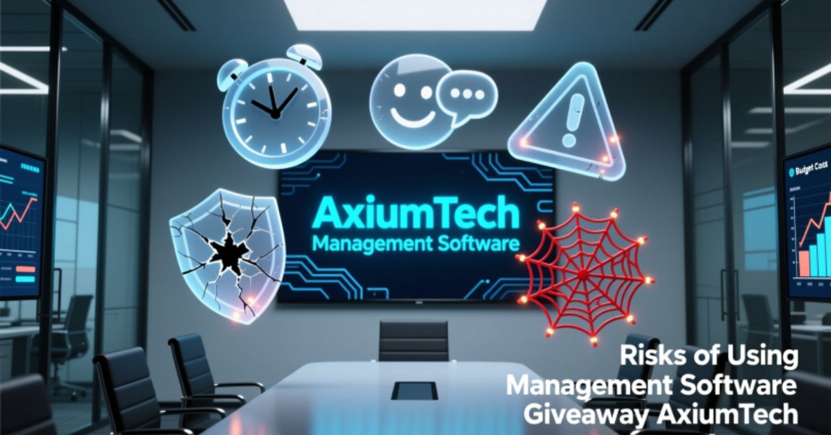 Risks of Using Management Software Giveaway AxiumTech