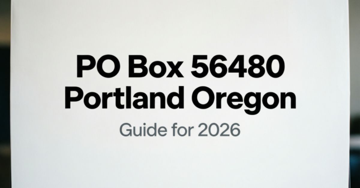 po box 56480 portland oregon