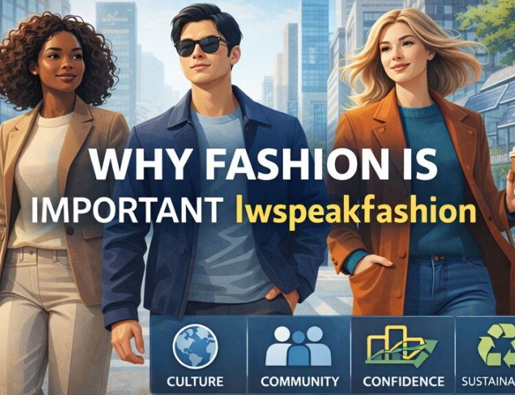 why fashion is important lwspeakfashion