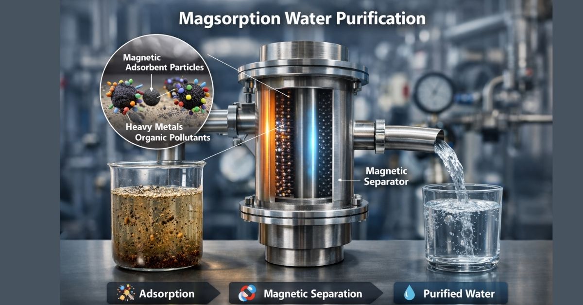 Magsorption Water Purification