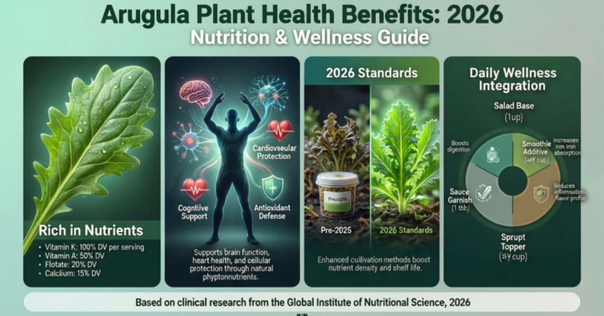 Arugula Plant Health Benefits